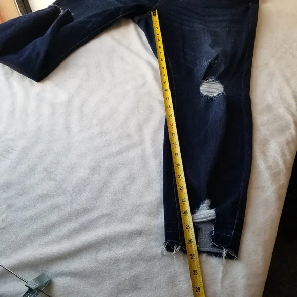 KanCan women's distressed skinny jeans size 2XL - Picture 8 of 9